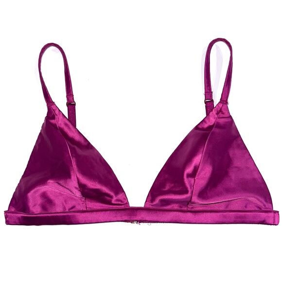 Victoria's Secret Pink and Purple Satin Bras - Picture 4 of 12